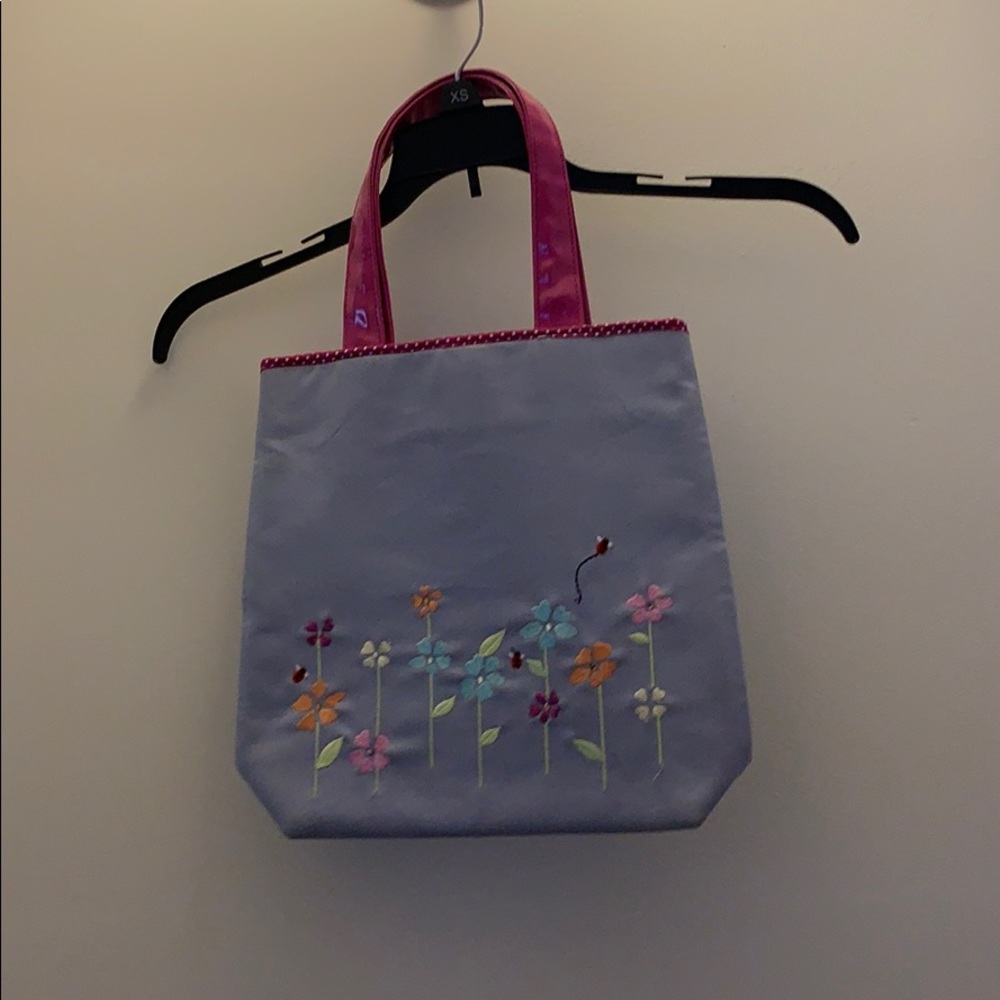 Gap Mini‎ Floral Purple Tote Bag